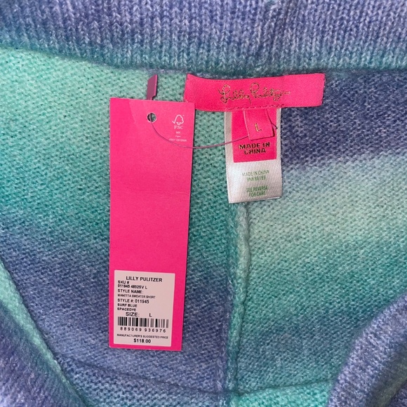 NWT Lilly Pulitzer Wanetta Sweater Shorts - Picture 3 of 10